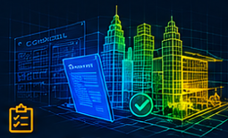 Approvals & Consultancy 3D wireframe mesh